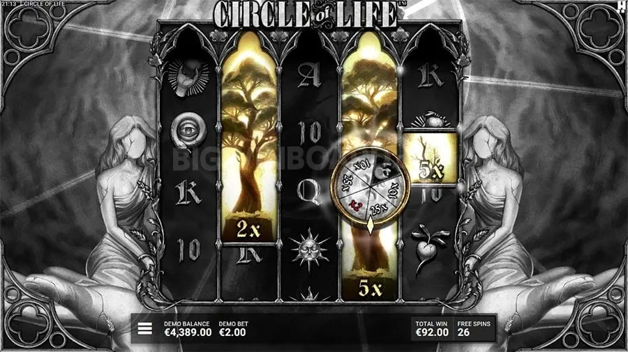 Welcome bonus offer with free spins icon