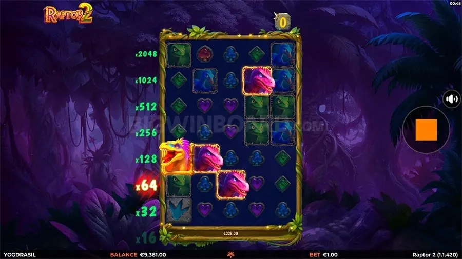 Modern video slot game with intricate graphics and bonus rounds