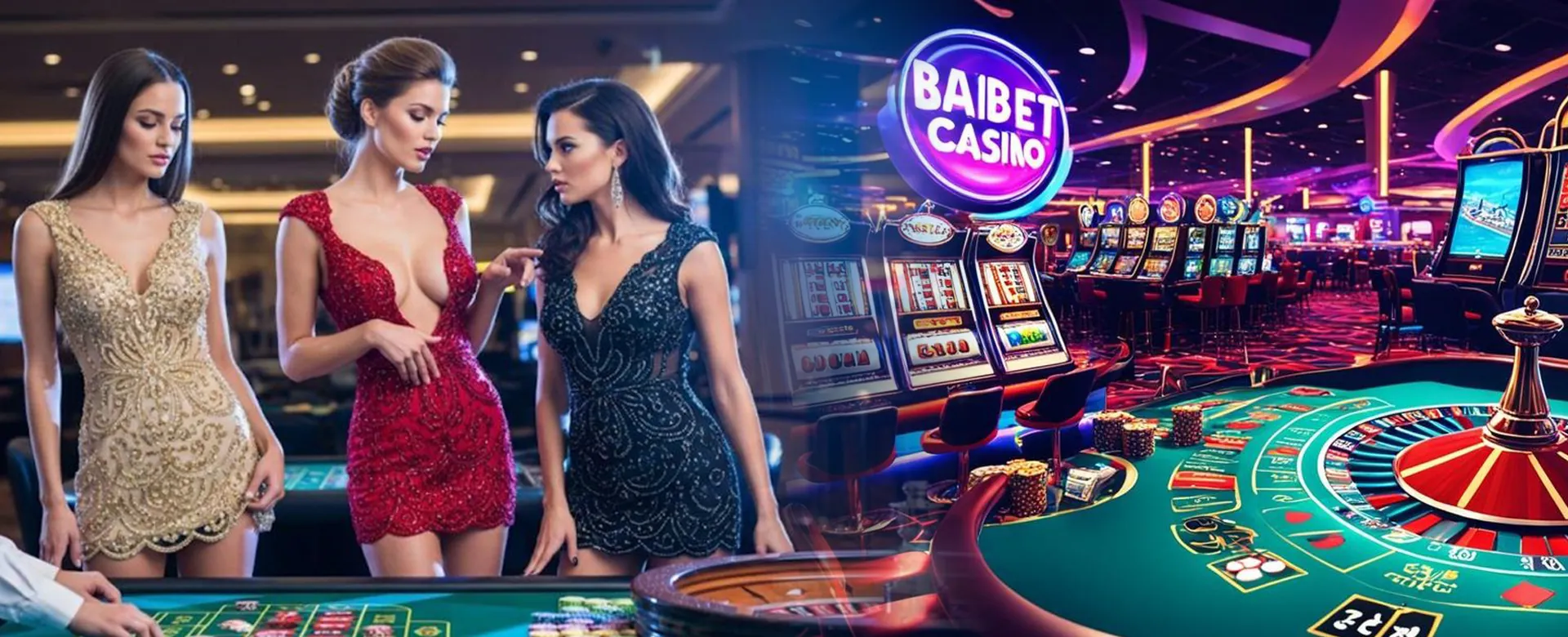Dynamic online casino background with bright lights showcasing yy777 bet opportunities